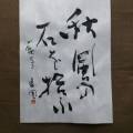 秋風の石を拾う 秋風の石を拾う